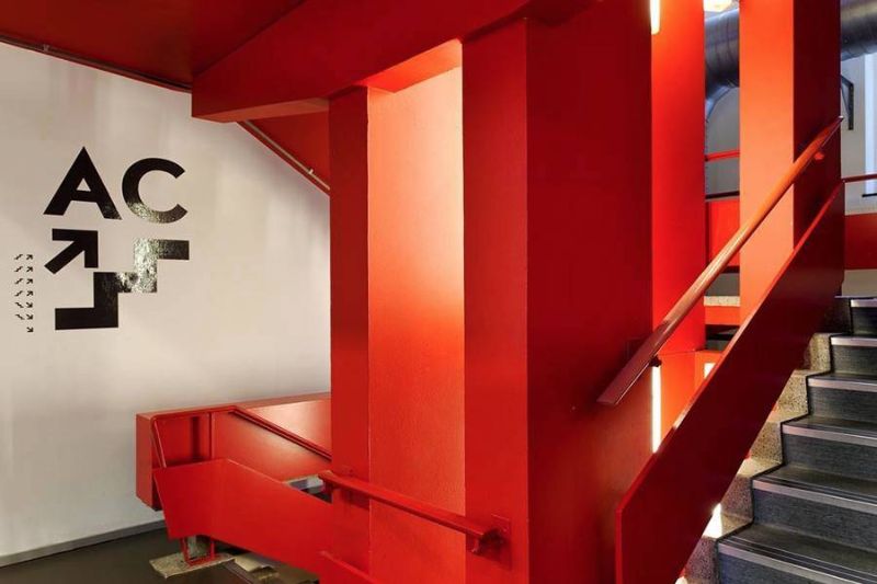 TU Delft BK-City Red Stairs concept